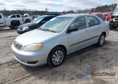 2006 Toyota Corolla Ce из США, поврежденный, VIN 1NXBR32E56Z613284